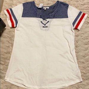 Maurices baseball style tee